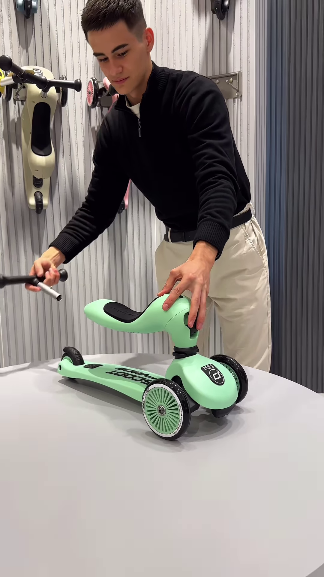 3-in-1 Adjustable Kids’ Scooter – Foldable & Stylish Ride